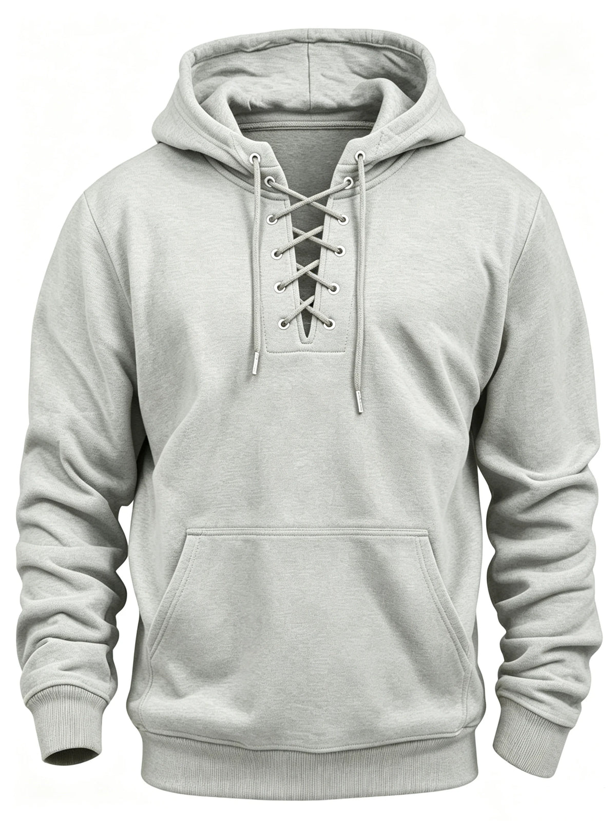 New Autumn And Winter Cross Strap Hoodie, Versatile for Daily Commute, Fashion Loose Trendy Hoodie for Men