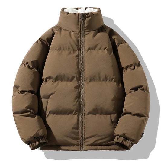 Winter New Comfortable Breathable Trendy Versatile Windproof Cotton Jacket for Men's Outdoor Sports and Leisure Warm Jacket