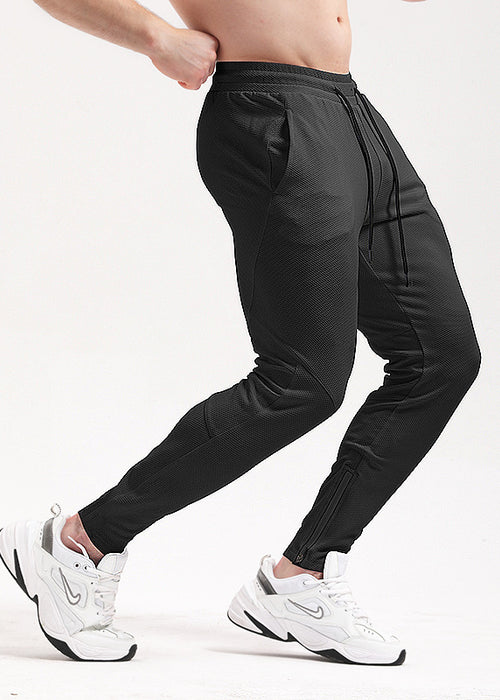 Workout Exercise Pants Men's Outdoor Casual Mesh Breathable Pants