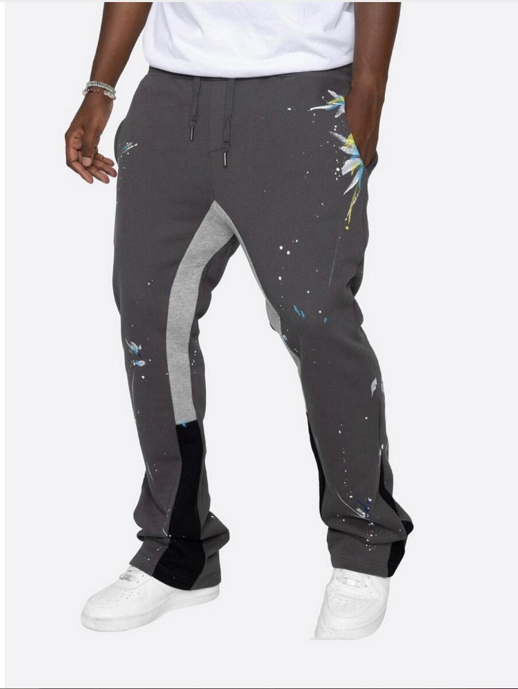 Men's Splash-ink Casual Sports Pants Casual Pants