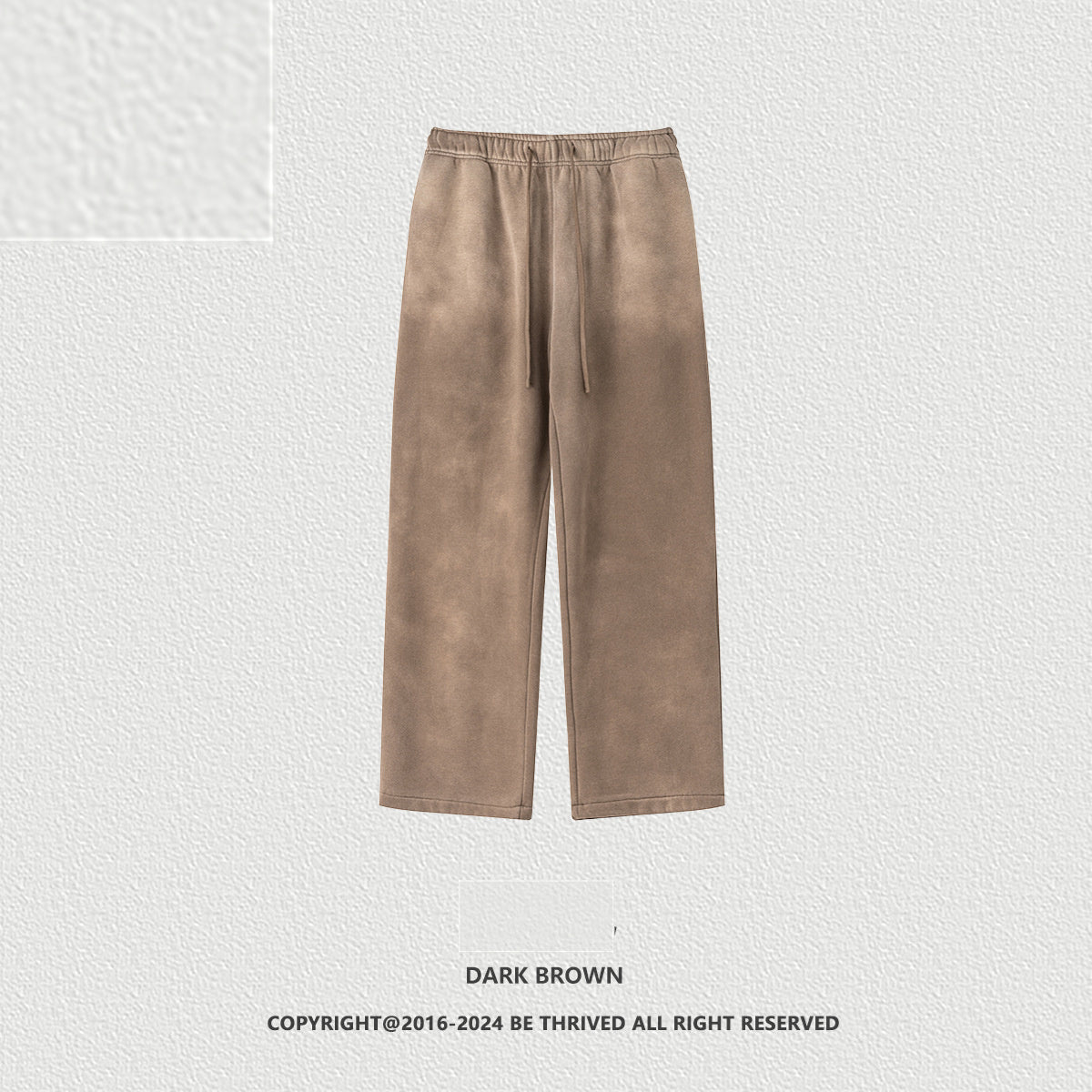 Men's Loose Velvet Thickened Wide Leg Straight Casual Pants