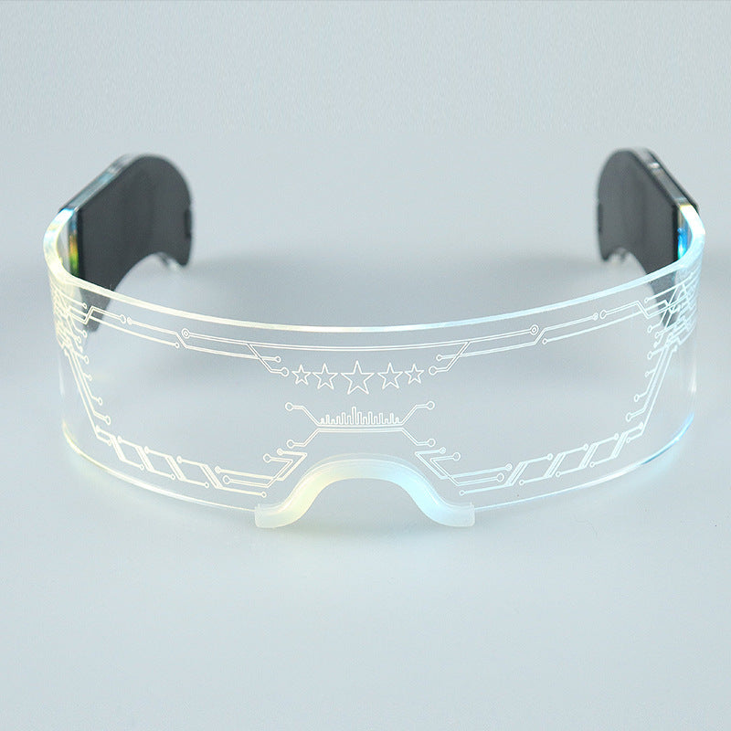 Technology Colorful 3D Luminous LED Glasses Fashion