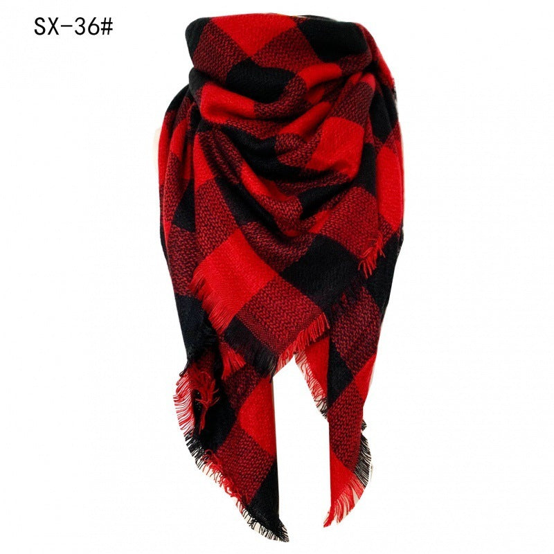 Women's Warm Fashionable Outerwear Shawl