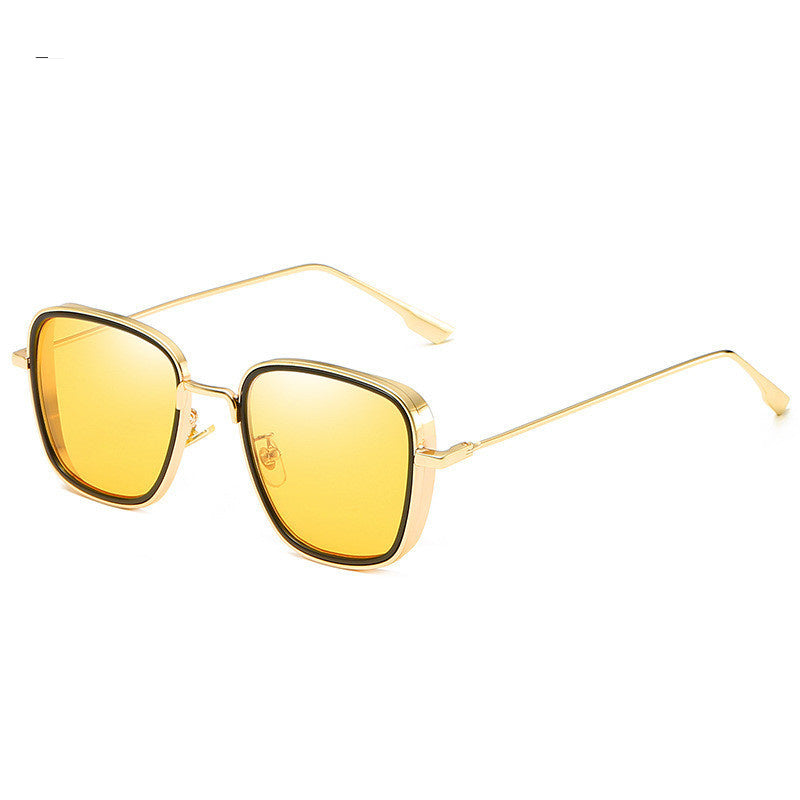 Women's Sunglasses Metal Vintage Square Steampunk