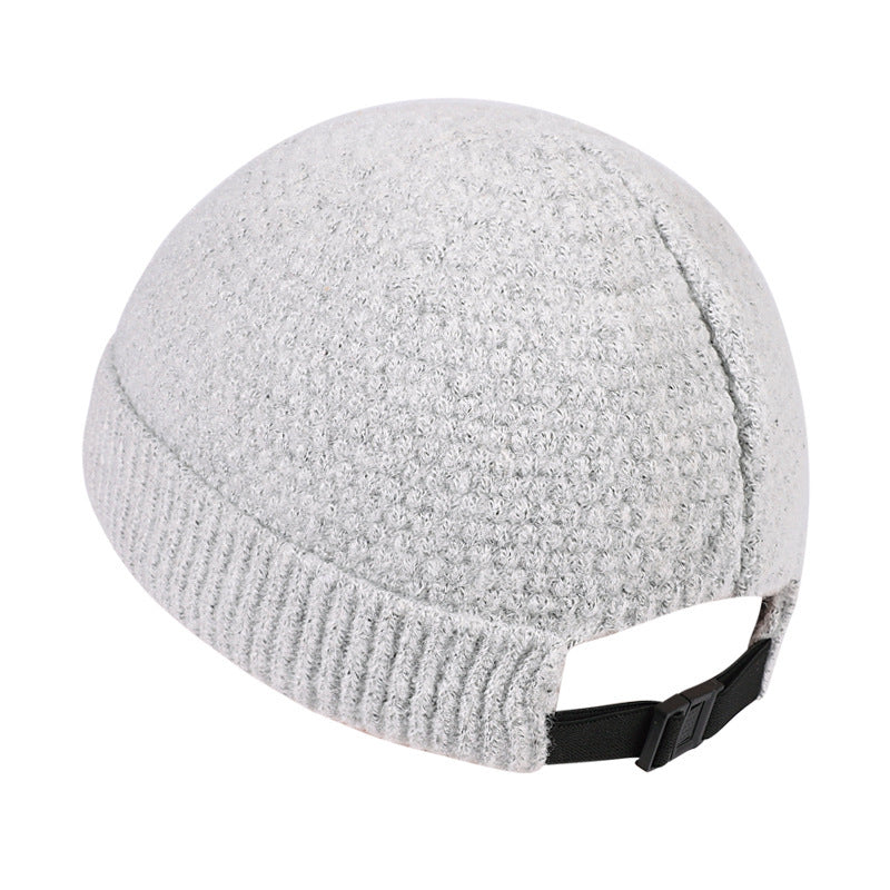 Outdoor Autumn And Winter Warm Hemming Knitted Woolen Cap