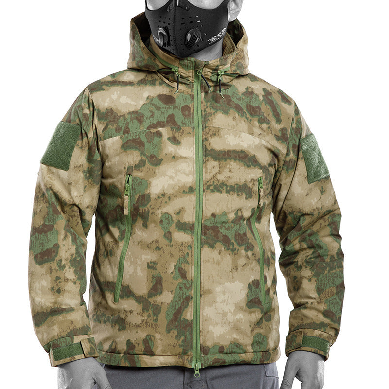 Outdoor Clothing Waterproof Cold Protective Clothing Urban Commuting Camouflage Coat