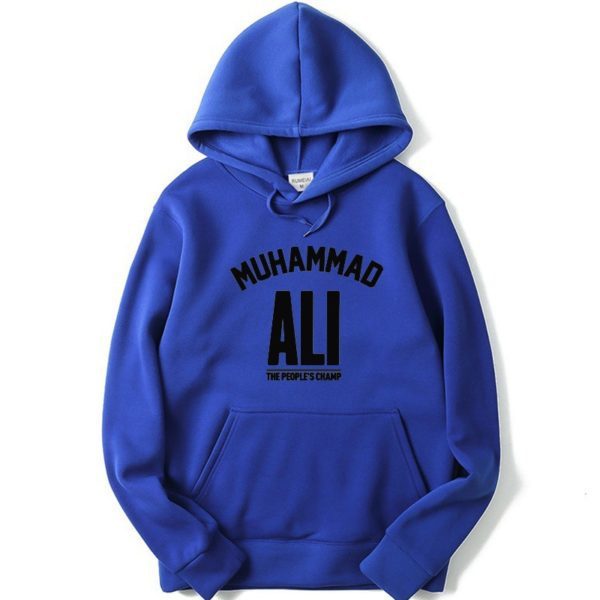 Men's Solid Color Fleece Pullover Sweatshirt Hoodie Letter Print