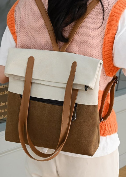 Versatile Handbag Retro Canvas Women