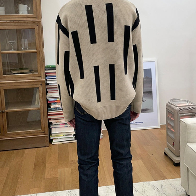 Sweater Retro Japanese Lazy Men's Sweater Casual